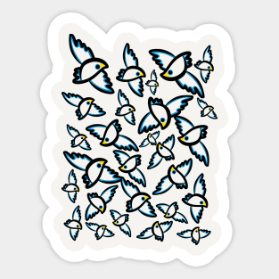 Birds of Love Sticker